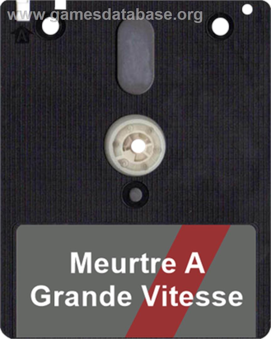 Meurtre A Grande Vitesse - Amstrad CPC - Artwork - Disc